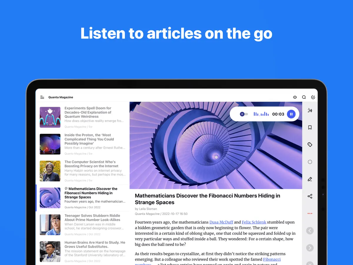 Inoreader — iPad 截图 6