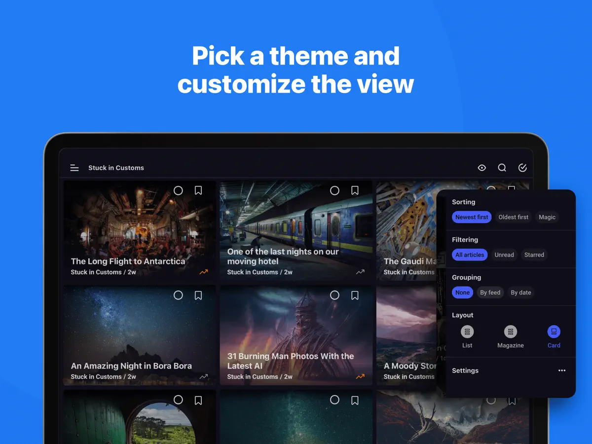 Inoreader — iPad screenshots 8
