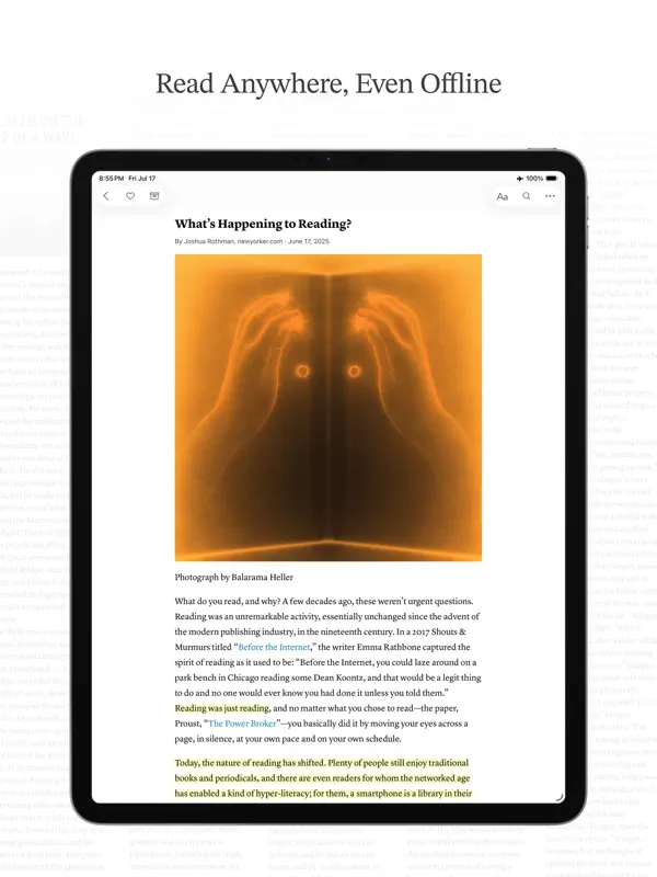 Instapaper — iPad screenshots 3
