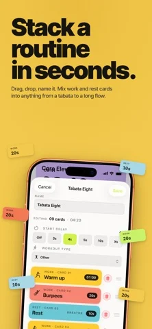 Interval Timer · HIIT & Yoga — iPhone 스크린샷 2