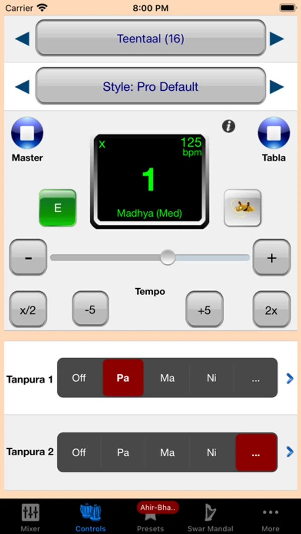 iTablaPro — iPhone screenshots 2