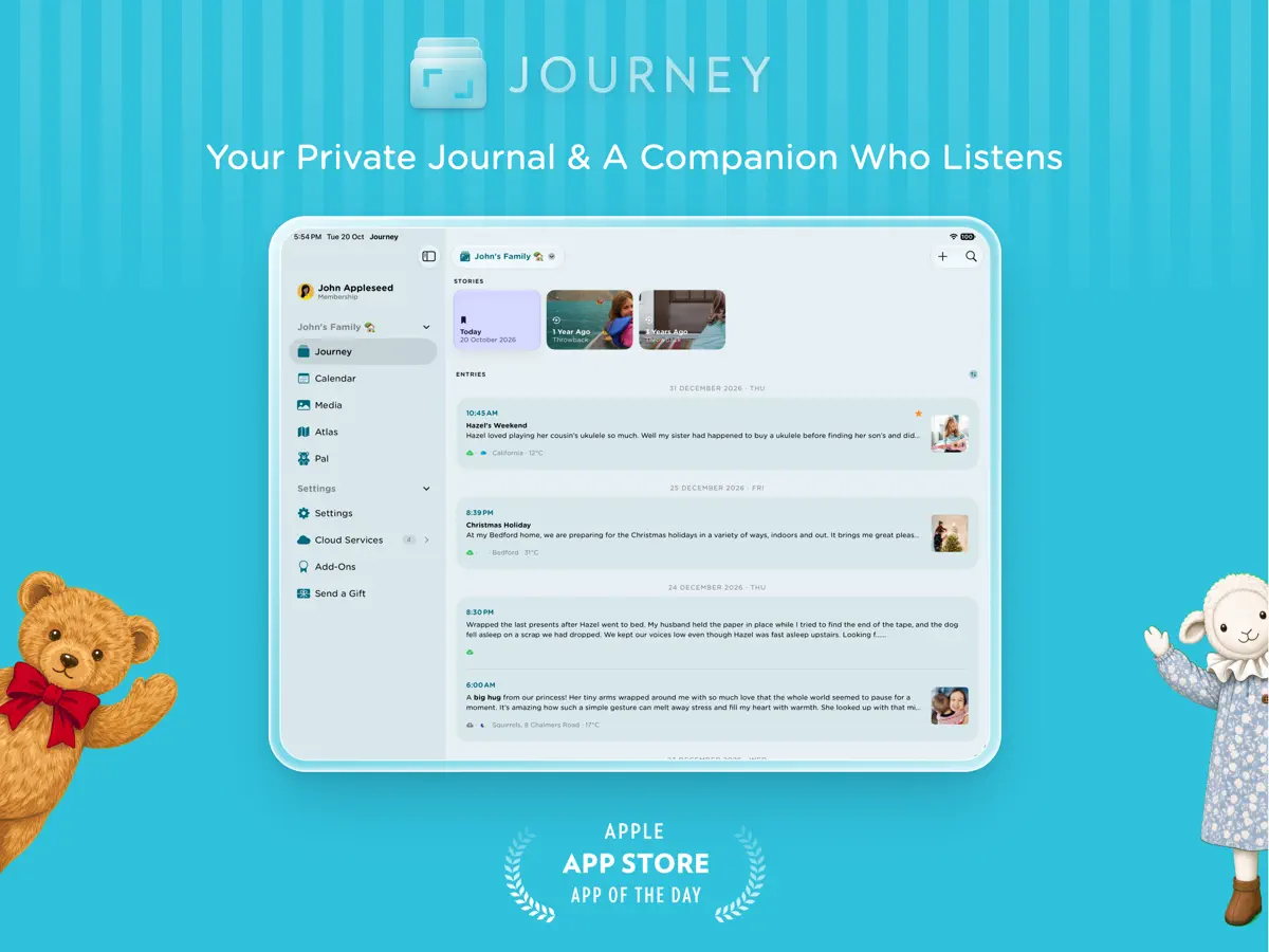 Journey — iPad screenshots 1