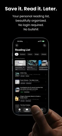 LaterAI - Save, Read & Listen — iPhone 截图 1