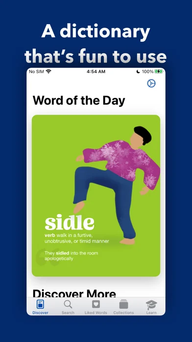 LookUp: English Dictionary App — iPhone 截图 2