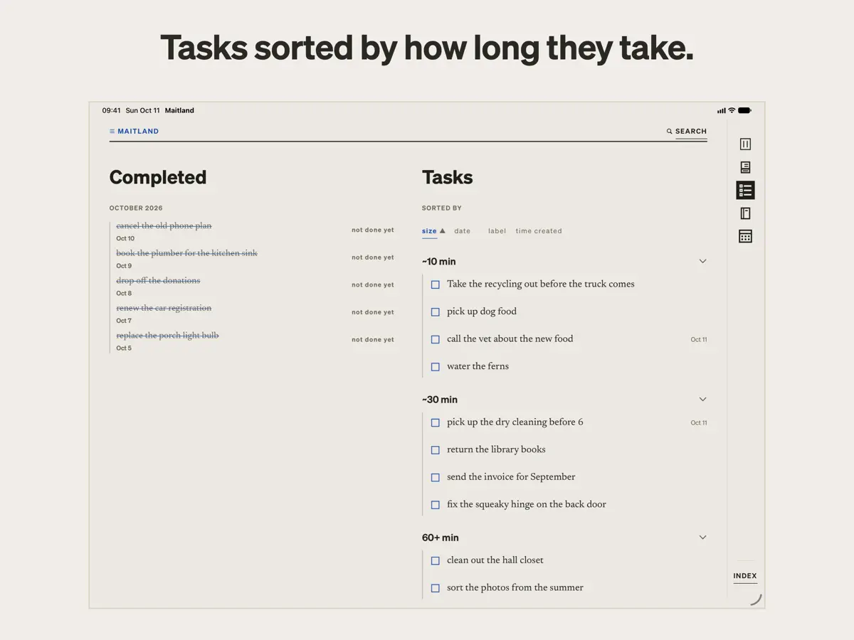 Maitland — iPad screenshots 3