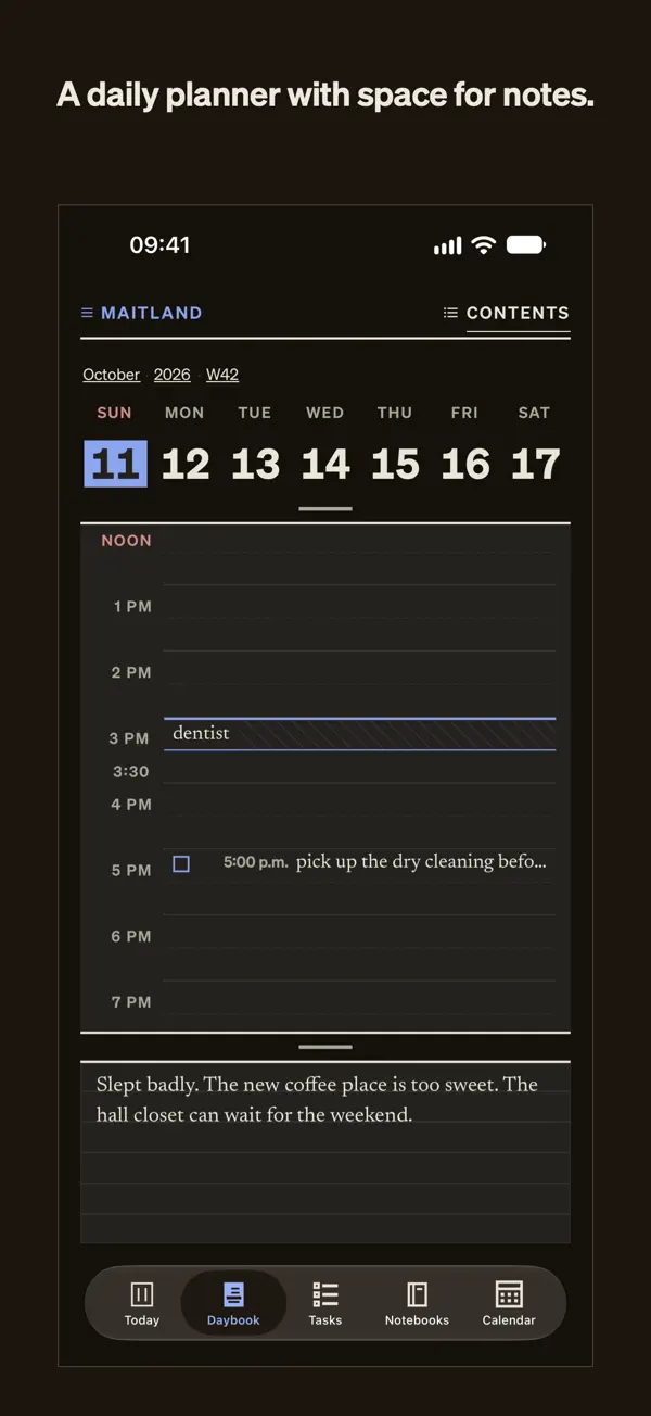 Maitland — iPhone screenshots 4