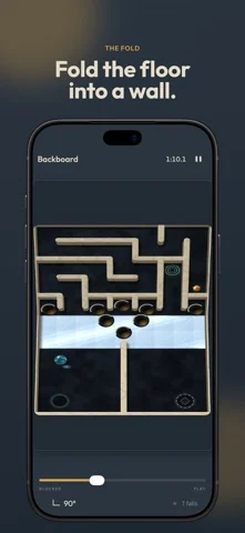 Marbles Unhinged: Folding Maze — iPhone スクリーンショット 2