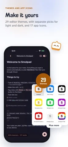 markdown notes - Smolpad — iPhone screenshots 2