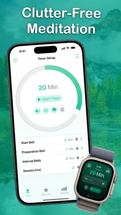 Meditation Timer - Zenitizer — iPhone 스크린샷 1
