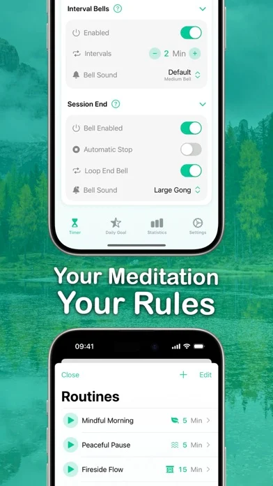 Meditation Timer - Zenitizer — iPhone 스크린샷 2