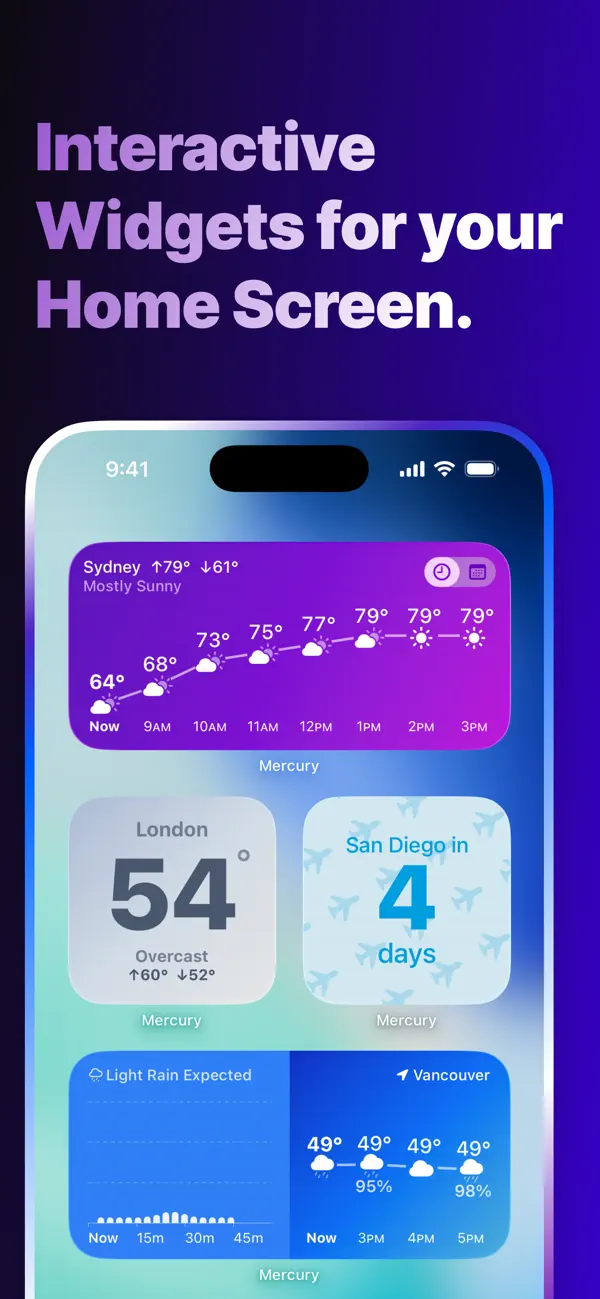 Mercury Weather — iPhone 截图 8