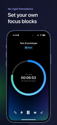 MetaTimer Timeboxing for ADHD — iPhone スクリーンショット 2
