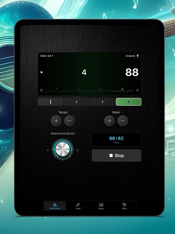 Metronome ∞ — iPad スクリーンショット 2