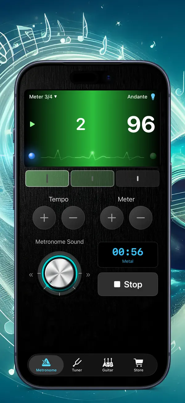 Metronome ∞ — iPhone スクリーンショット 2