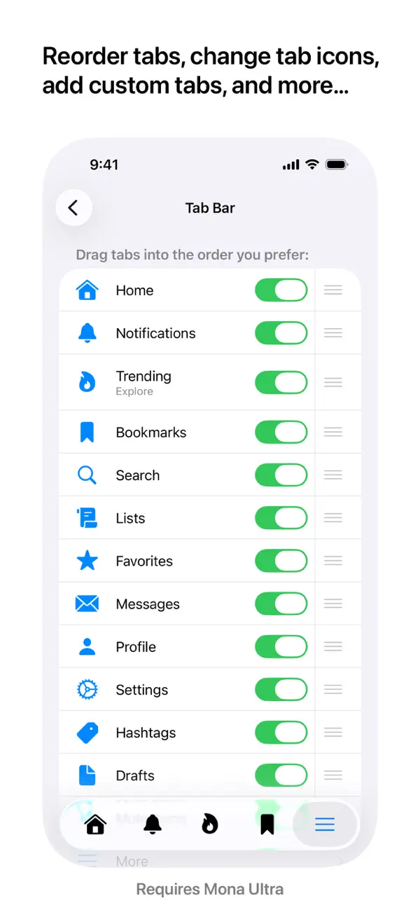 Mona for Mastodon — iPhone スクリーンショット 6