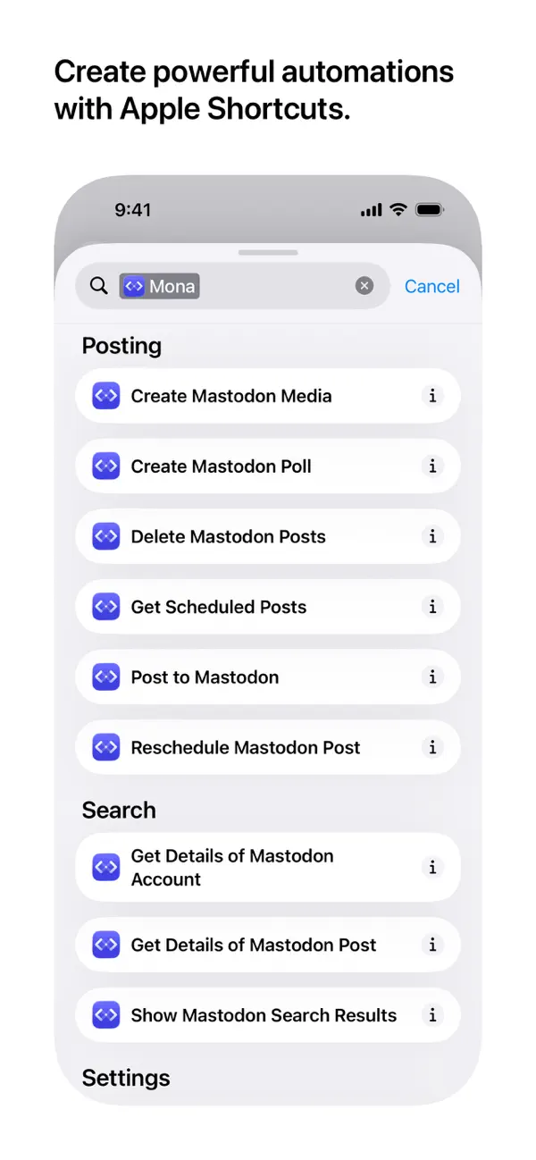 Mona for Mastodon — iPhone screenshots 8