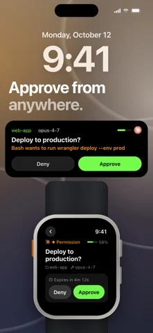 Moshi: herdr/tmux on SSH/MOSH — iPhone スクリーンショット 1