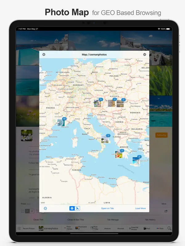 MultiTab for Flickr — iPad screenshots 5