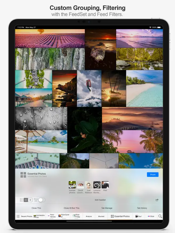 MultiTab for Flickr — iPad screenshots 7