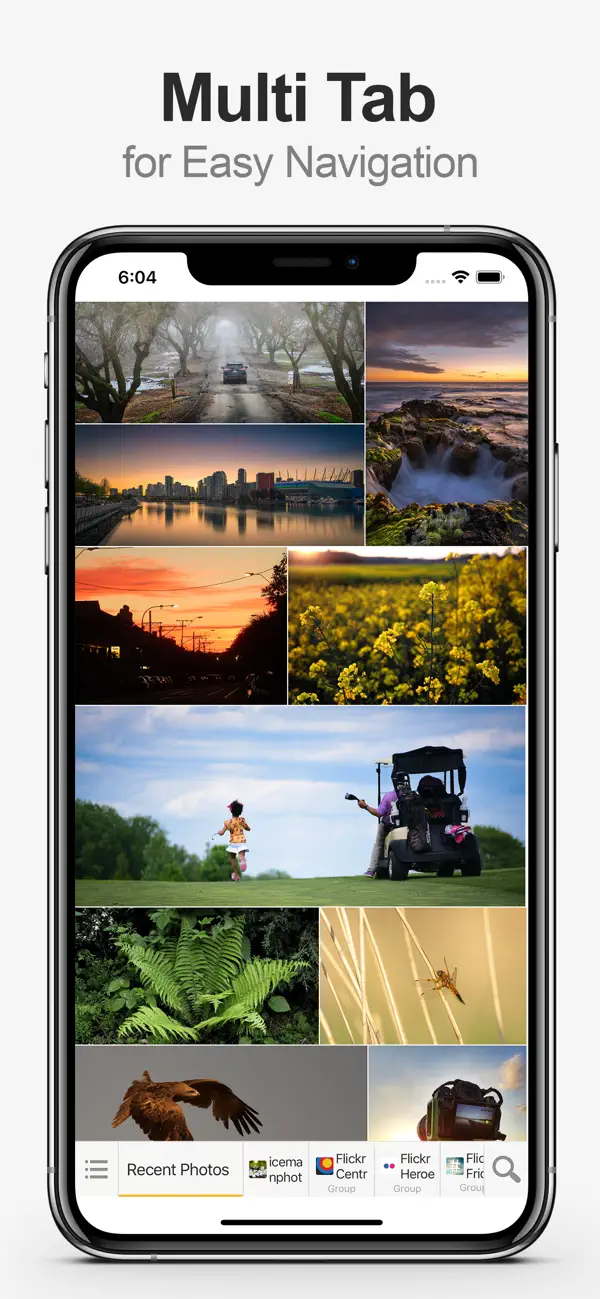 MultiTab for Flickr — iPhone screenshots 1