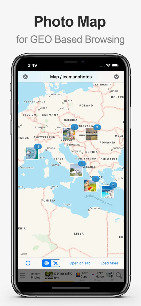 MultiTab for Flickr — iPhone screenshots 5