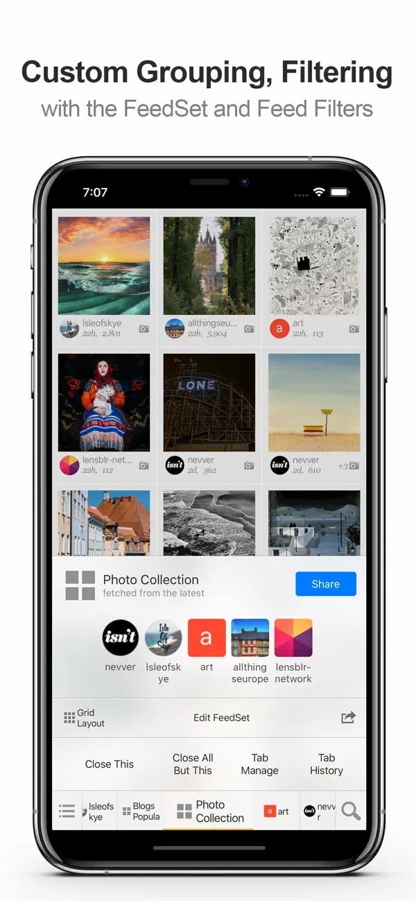 MultiTab for Tumblr — iPhone スクリーンショット 5