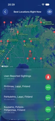 My Aurora Forecast & Alerts — iPhone screenshots 2