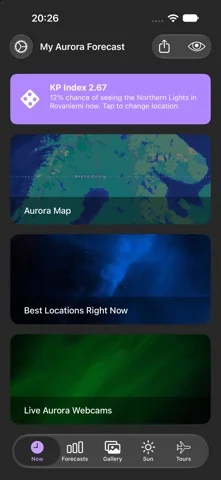 My Aurora Forecast Pro — iPhone screenshots 1