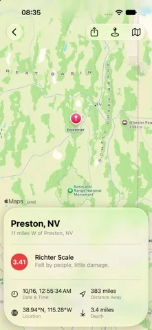 My Earthquake Alerts & Feed — iPhone screenshots 1