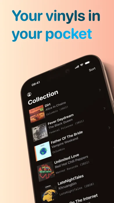 My Vinyl+ Scanner for Discogs — iPhone 스크린샷 1