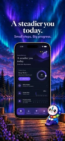 MydenFocus: Focus & Meditate — iPhone screenshots 1