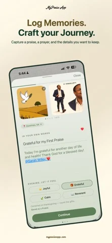 MyPraise App — iPhone screenshots 2