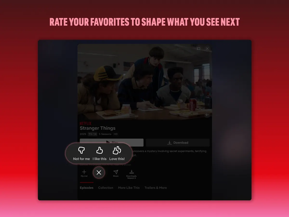 Netflix — iPad スクリーンショット 4