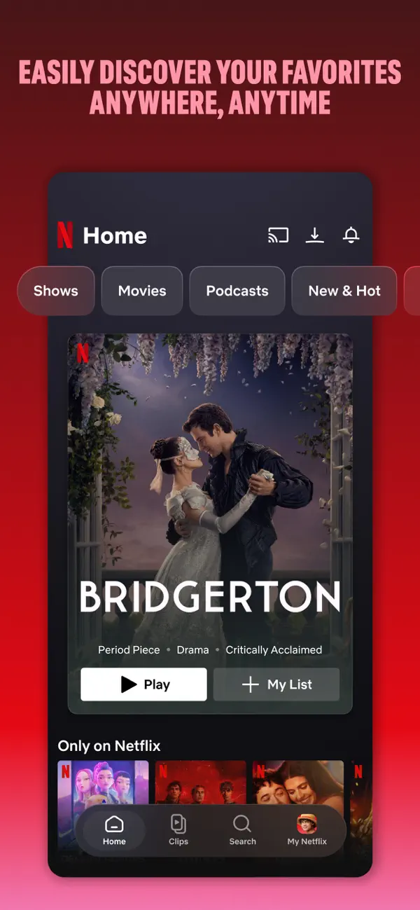 Netflix — iPhone screenshots 1