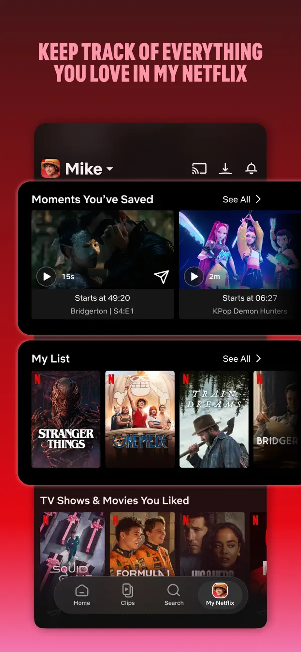 Netflix — iPhone スクリーンショット 4