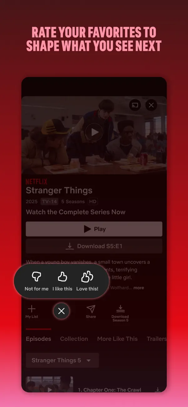 Netflix — iPhone screenshots 5