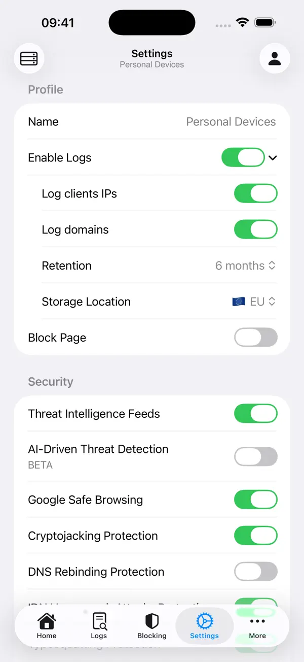 NextDNS Remote — iPhone スクリーンショット 9