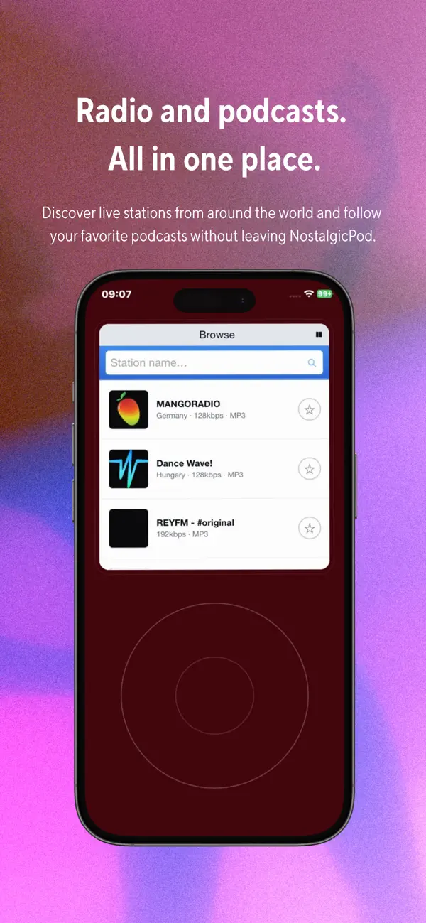 NostalgicPod — iPhone screenshots 3