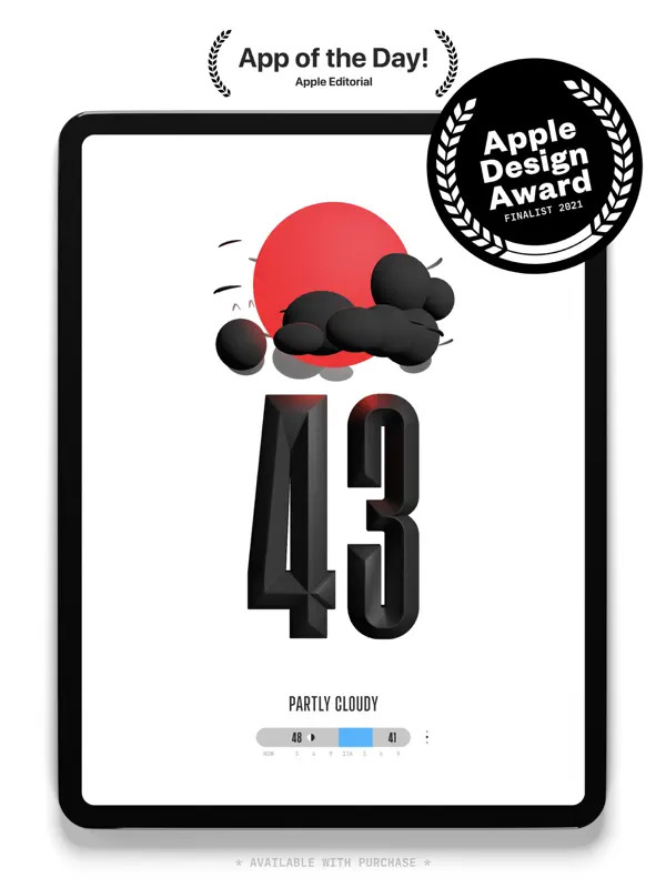 (Not Boring) Weather — iPad 截图 1