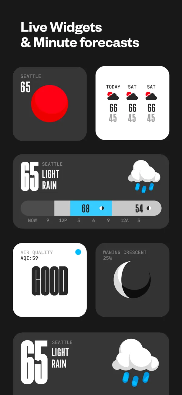 (Not Boring) Weather — iPhone 截图 3