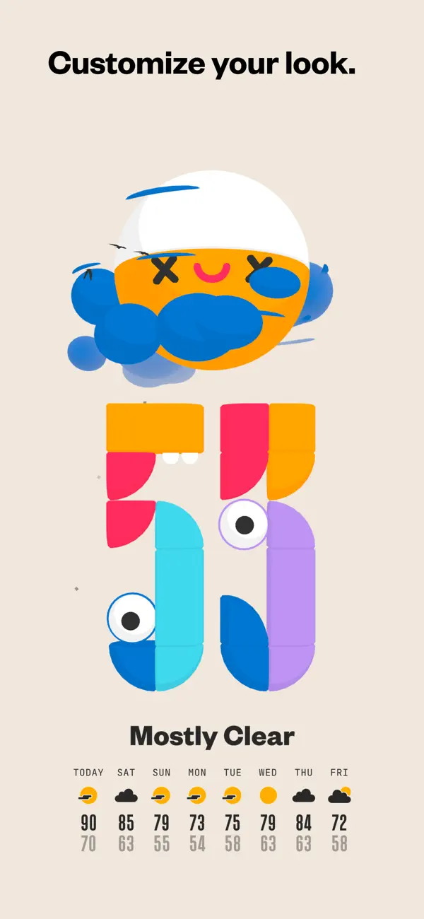 (Not Boring) Weather — iPhone 截图 6