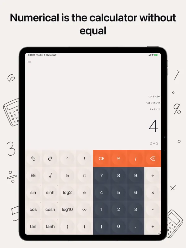 Numerical³ — iPad screenshots 1