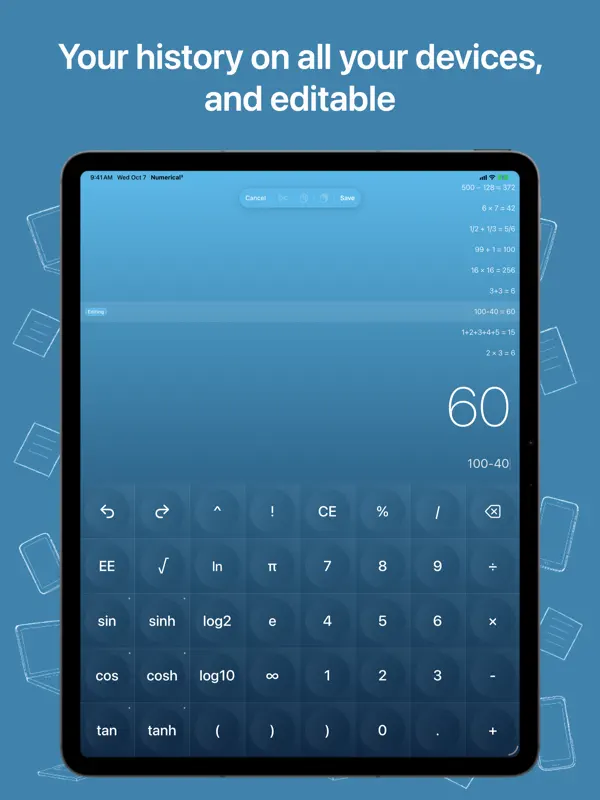 Numerical³ — iPad スクリーンショット 4