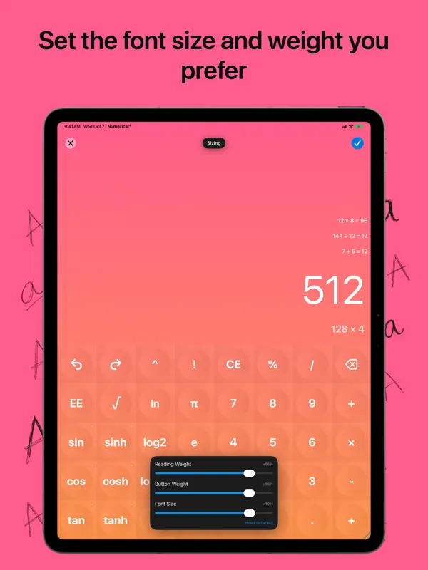 Numerical³ — iPad スクリーンショット 6