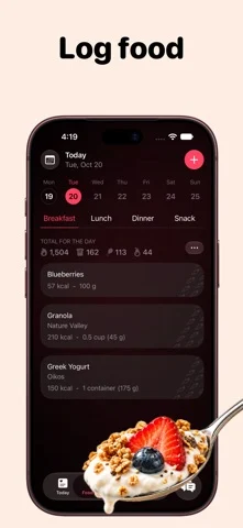 Nunch - Calorie Tracker — iPhone screenshots 2