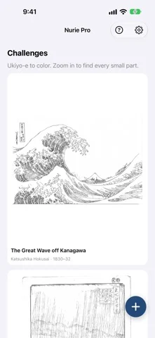 Nurie: Photo Coloring Book — iPhone 스크린샷 1