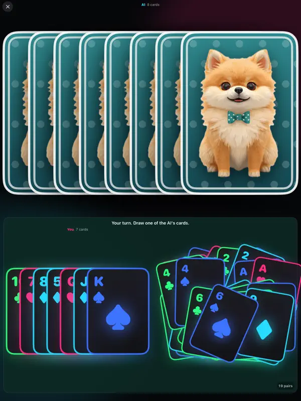 Old Maid — iPad screenshots 2