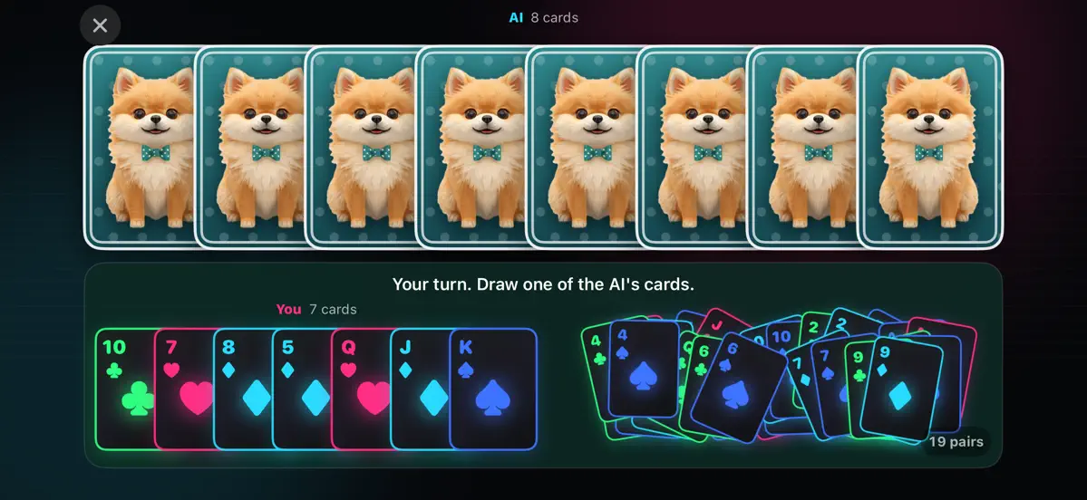 Old Maid — iPhone screenshots 2