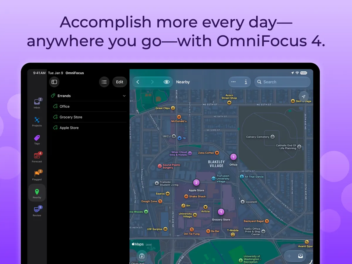 OmniFocus 4 — iPad screenshots 10