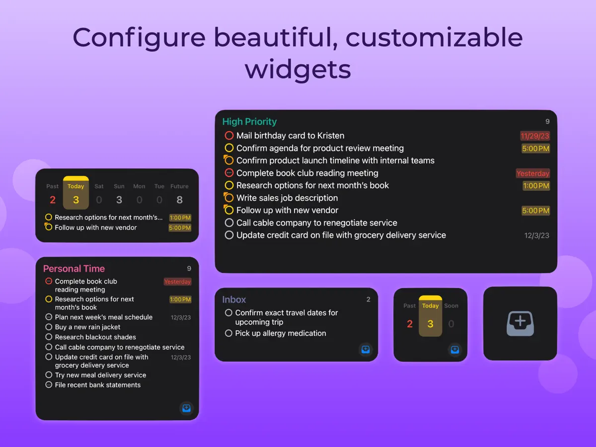 OmniFocus 4 — iPad screenshots 8
